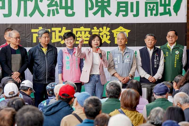 陳俞融說,台中需要一個新的選擇。(圖/報系資料照)