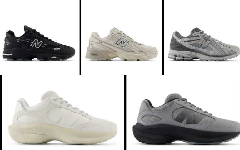 New Balance M1000LNY中性鞋款/4280元； U740LN1 中性鞋款/3480元U1906RNY 中性鞋款/4680元UWRPDLN1 中性鞋款/5280元UWRPDLY1中性鞋款/4880元（圖／品牌提供）