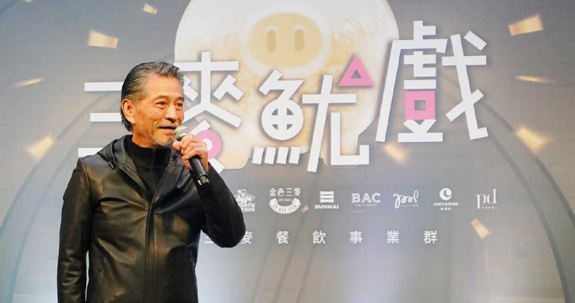 金色三麥創辦人葉榮發於春酒搶先披露今年展店規劃（圖／金色三麥提供）。