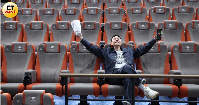 劉冠廷表示跟古天樂合作感覺像是夢一樣。（圖／趙文彬攝）