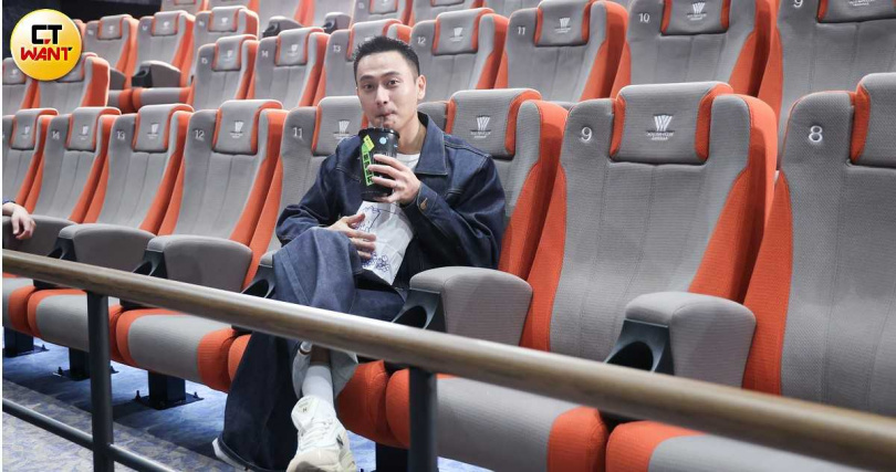 劉冠廷表示希望未來能有機會常帶兒子去電影院。（圖／趙文彬攝）