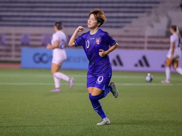 入球功臣松永早姬。（圖／菲律賓足協提供）