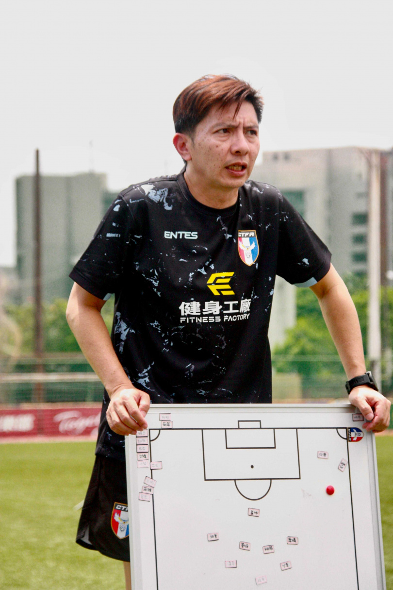 教練陳曉明。（圖／李祖宏攝）
