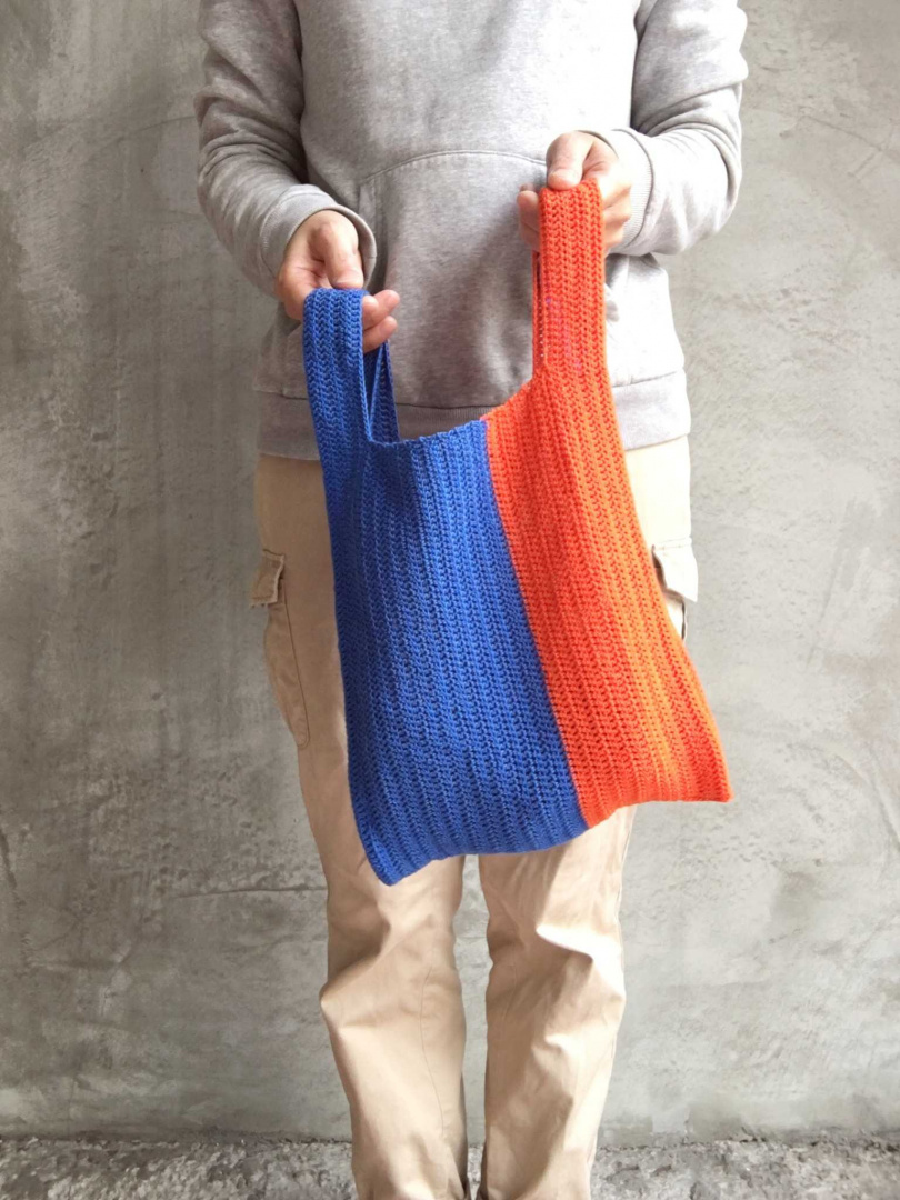 bianbian撞色背心提袋／1,480元（圖／Pinkoi提供）