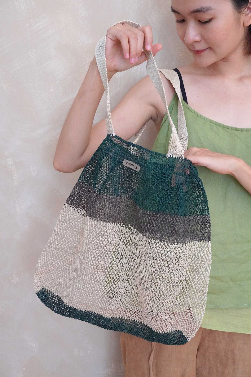 洋嘎 葛藤編織提袋／2,322元（圖／Pinkoi提供）