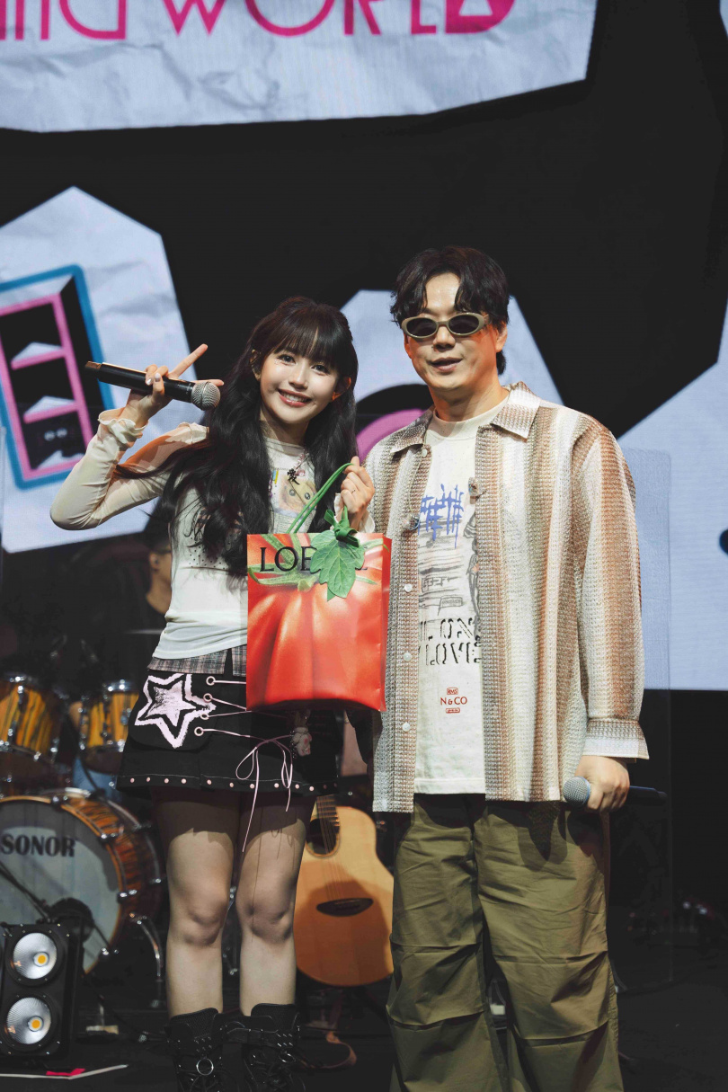 蕭煌奇與琳誼的對話笑翻全場。（圖／相映音樂提供）