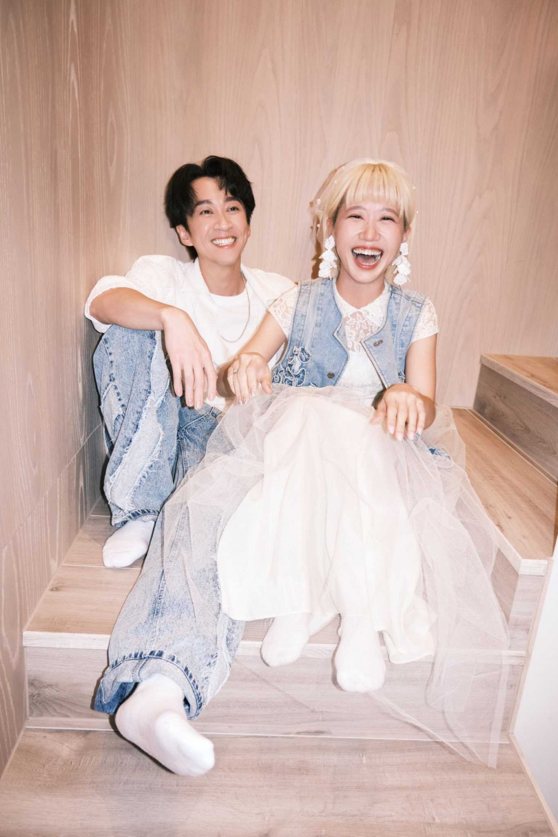 陳漢典、Lulu在本月11日驚喜宣布婚訊，消息震撼演藝圈。（圖／翻攝自陳漢典臉書）