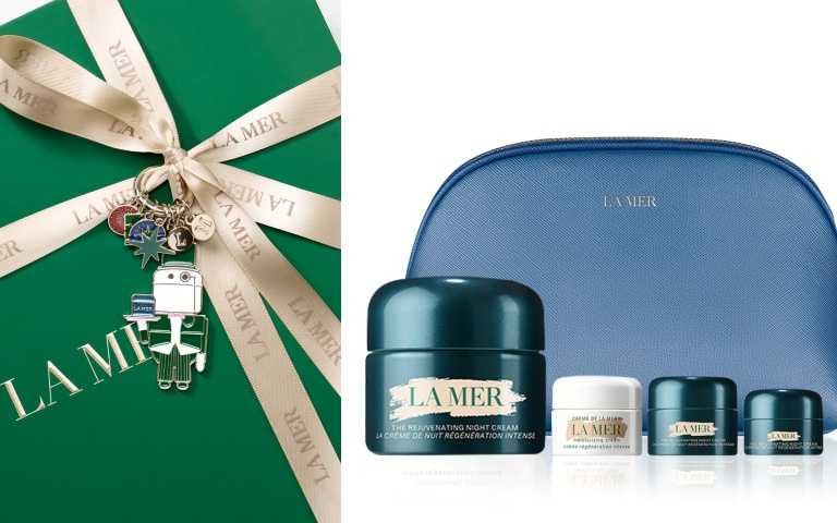 La Mer晚霜列車組（價值13,970元／歡慶優惠9,000元）。（圖／品牌提供）