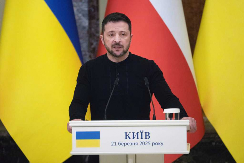 澤倫斯基形容尋求美歐安全承諾為「防止俄羅斯再侵」的妥協方案。