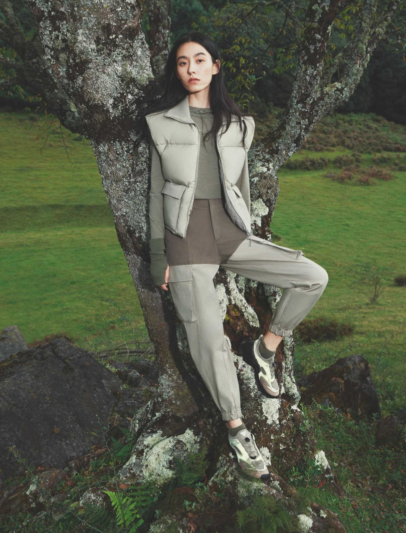 ECCO × NRL蓬鬆羽絨背心/12,800元(圖/品牌提供)