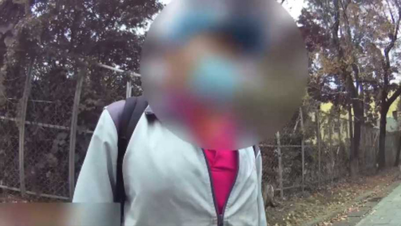 台中一名曾姓老翁疑不滿大夫第重劃區，8日特意北上於北捷縱火。（圖／翻攝畫面）