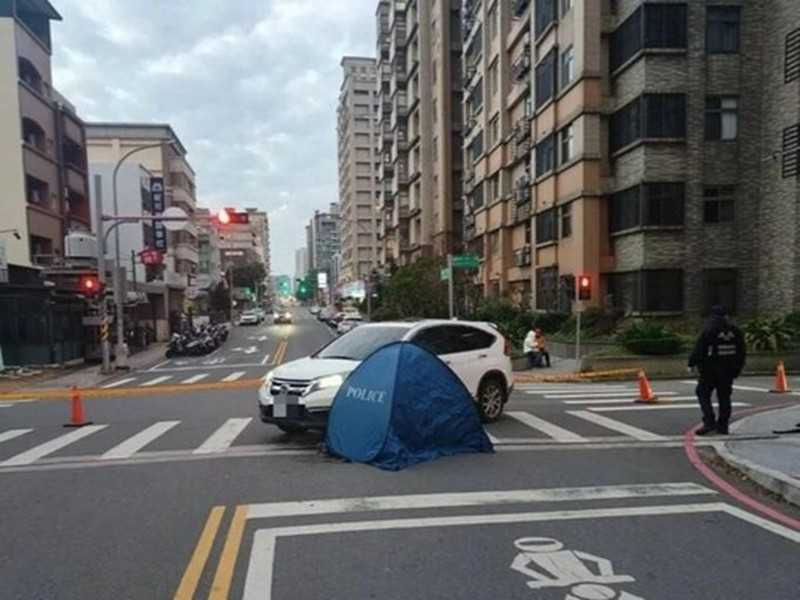 2月初一場車禍奪走了一名60歲晨運竹科高管的生命。(圖/讀者提供)
