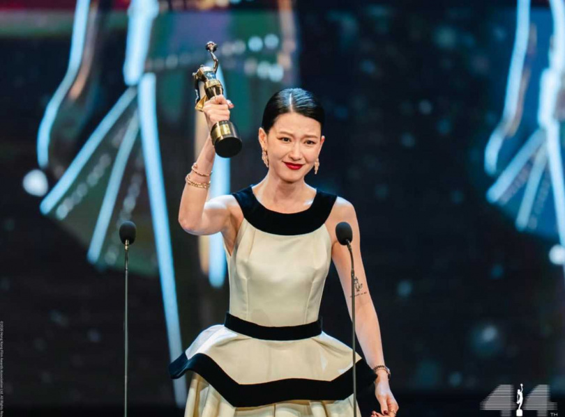 廖子妤《像我這樣的愛情》拿下最佳女主角獎。（圖／翻攝金像獎IG）