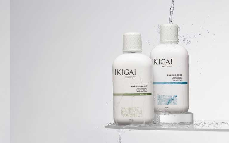 IKIGAI漱口水,打造更具儀式感的口腔保養體驗。(圖/品牌提供)