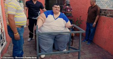 590kg世界上最胖男子!「縮胃、節食」成功甩330kg