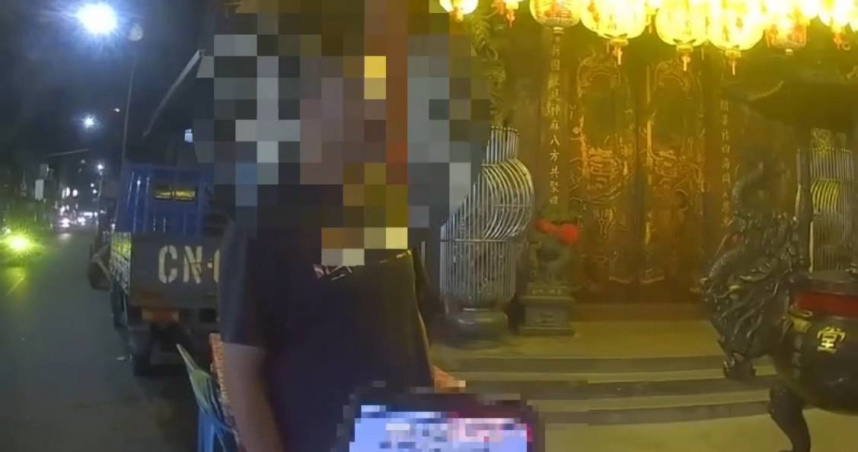 三重男不滿住家三番兩次被打擾，持棍棒攻擊遭法辦。（圖/翻攝畫面）