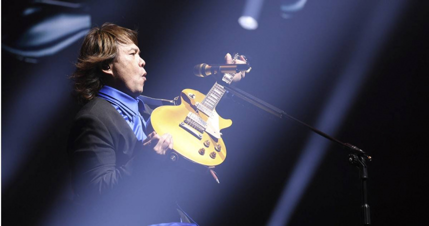 伍佰將7度登上高雄巨蛋開唱，採實名制抽選登記售票。（圖／開麗娛樂提供）