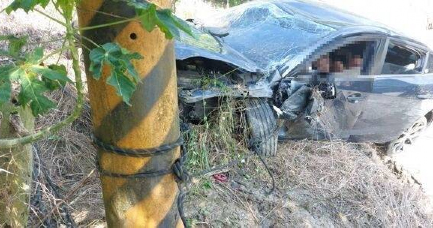 LINE揪團上山看日出釀禍，少年遭撞慘死、另1人墜谷險喪命。（圖 ／翻攝畫面）