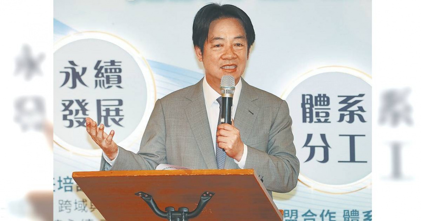 賴清德總統16日出席台大醫院健康台灣深耕論壇，致詞表示未來衛福部將成立兒童及家庭署，以兒童為中心設立專責機構，照顧兒童身心健康發展。（圖／中國時報陳君瑋攝）