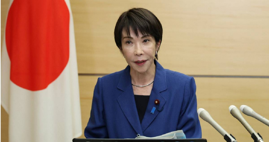 日本首相高市早苗。（圖／達志／美聯社）