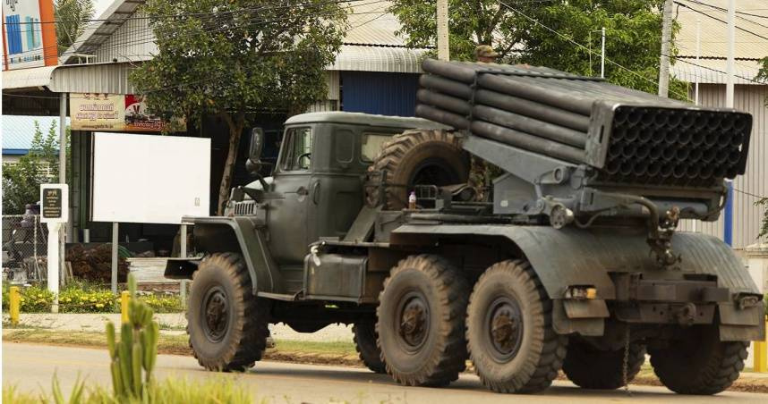 泰柬邊境戰火再起。（示意圖／達志／美聯社）