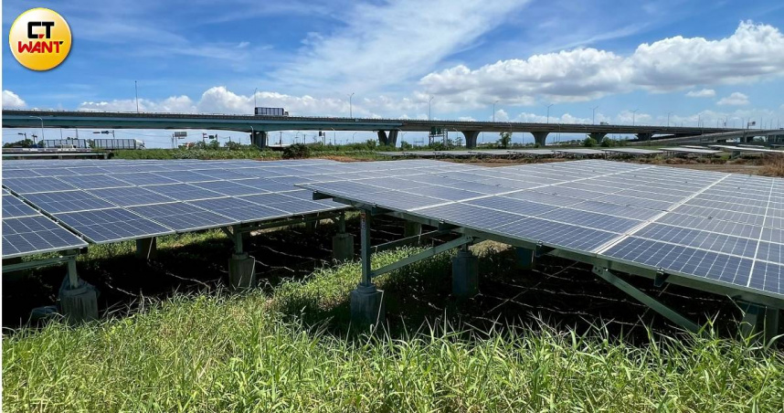 光電板示意圖。（圖／CTWANT攝影組）