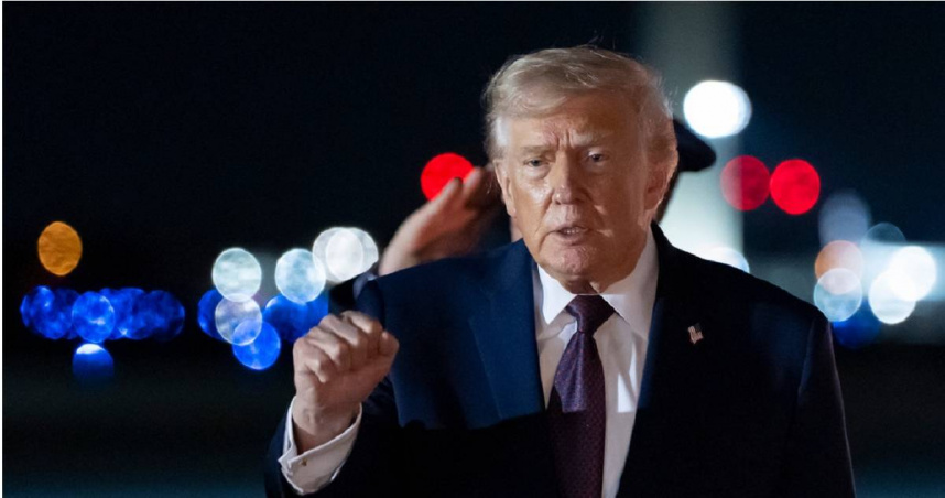 美國總統川普（Donald Trump）。（圖／達志／美聯社）