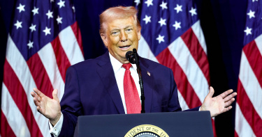 美國總統川普（Donald Trump）。（圖／路透社）