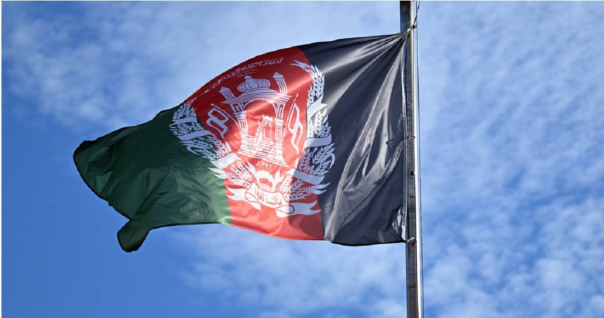 阿富汗國旗。（圖／達志／美聯社）