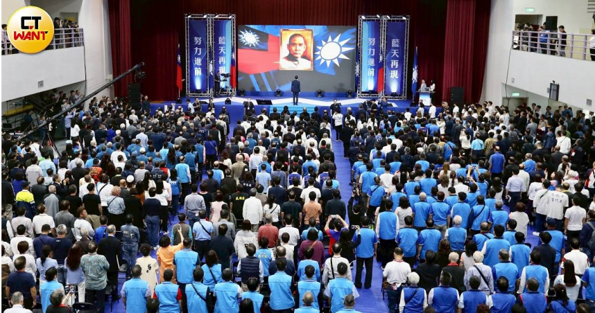 蕭敬嚴初選勝出後卡停權爭議宣布退選，國民黨新北市第11選區提名布局生變。（圖／方萬民攝）