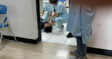 基隆警接種疫苗完昏倒在地! 醫護嚇壞