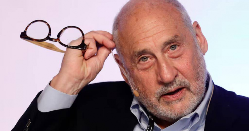 諾貝爾經濟學獎得主史提格里茲（Joseph Stiglitz）2017年參與座談會（圖／路透社）