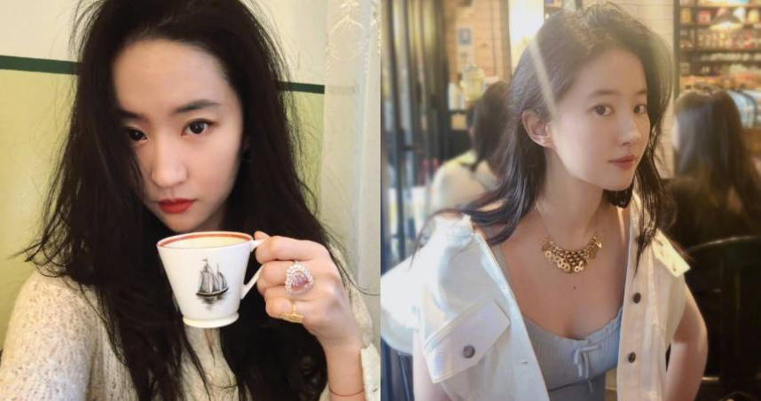 （圖／取自 劉亦菲 微博）