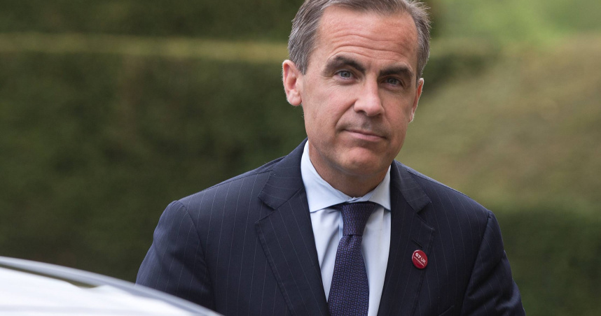 前央行總裁卡尼（Mark Carney）。（圖／達志／路透社）
