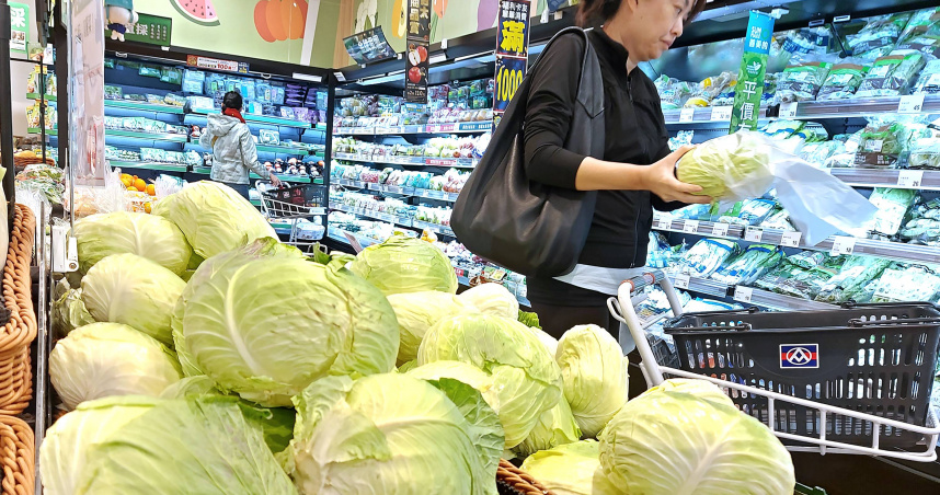 2個月前一顆高麗菜要價200~300元，沒想到瞬間價格崩盤為3顆50元，讓許多主婦樂得搶便宜。（圖／報系資料照）