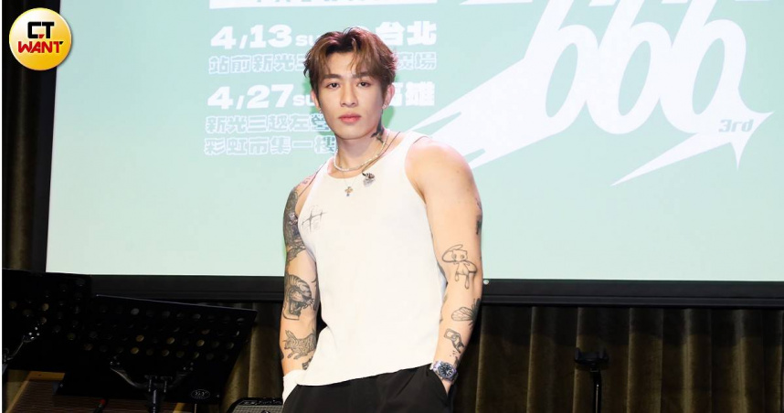 Tyson Yoshi推出新專輯《Rocket 666》。（圖／林士傑攝）