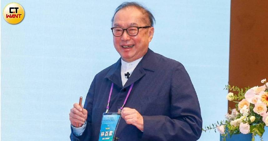 廣達創辦人林百里。（圖／黃耀徵攝）