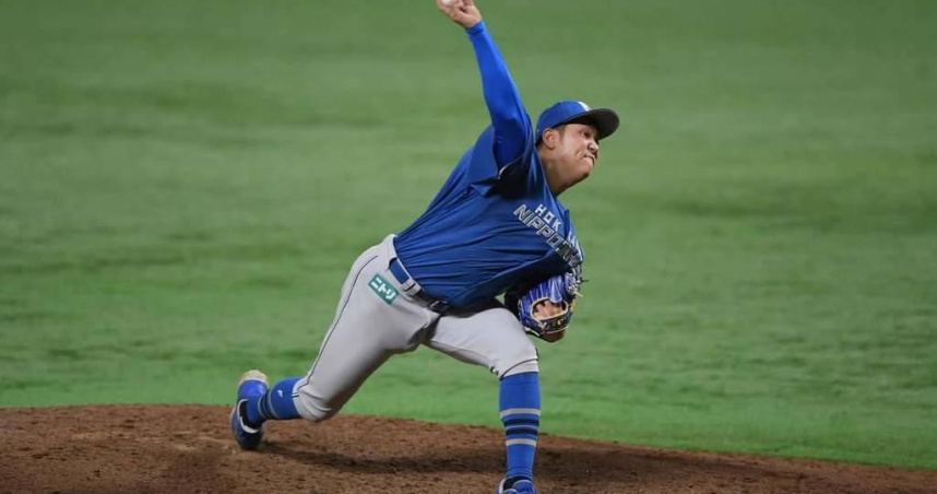 日本火腿台灣投手古林睿煬母親節先發登板。（圖／翻攝自日本火腿X）