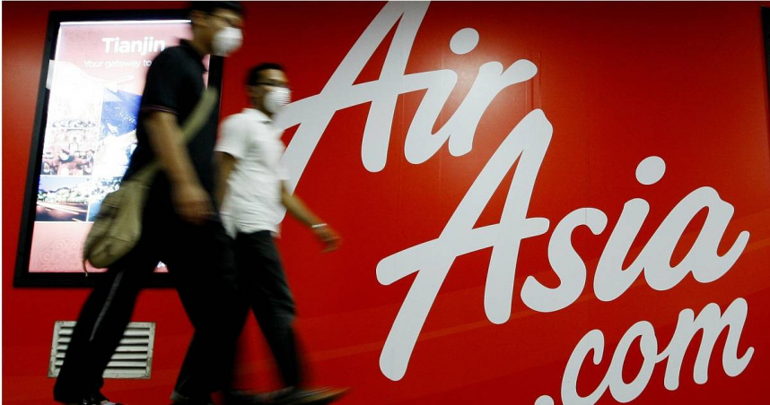 馬來西亞的亞洲規模最大廉價航空公司「亞洲航空」（AirAsia）。（圖／達志／美聯社）