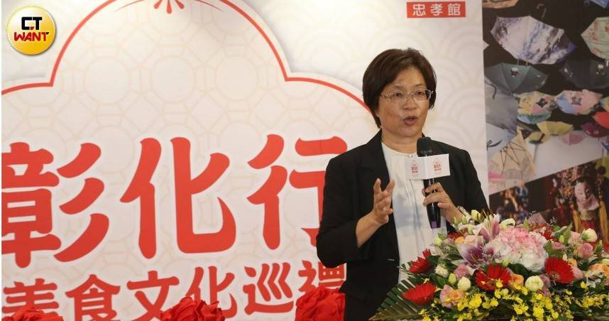 彰化縣長王惠美強調，中央統一刪減地方補助款形同政治施壓，呼籲行政院盡速撥補經費，避免地方財政不穩影響民生福祉。（圖／黃鵬杰攝）