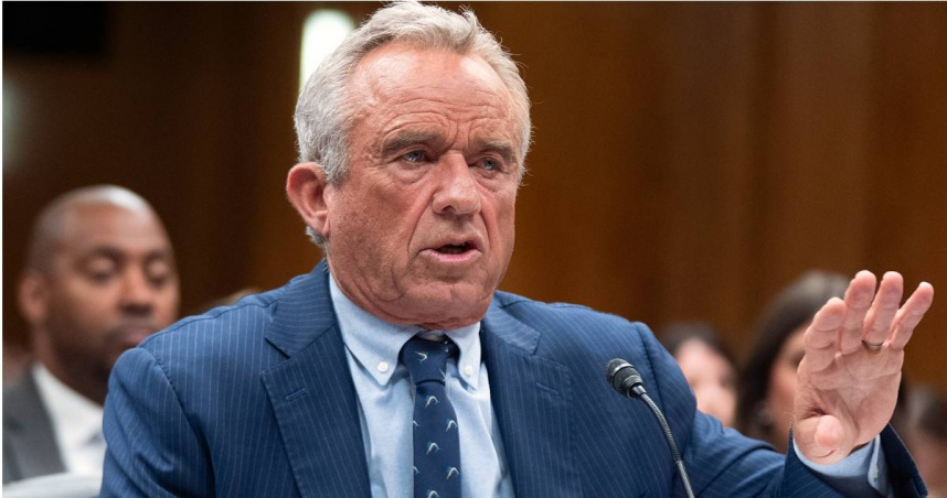 美國衛生部長小羅伯特·甘迺迪（Robert F. Kennedy Jr）。（圖／達志／美聯社）