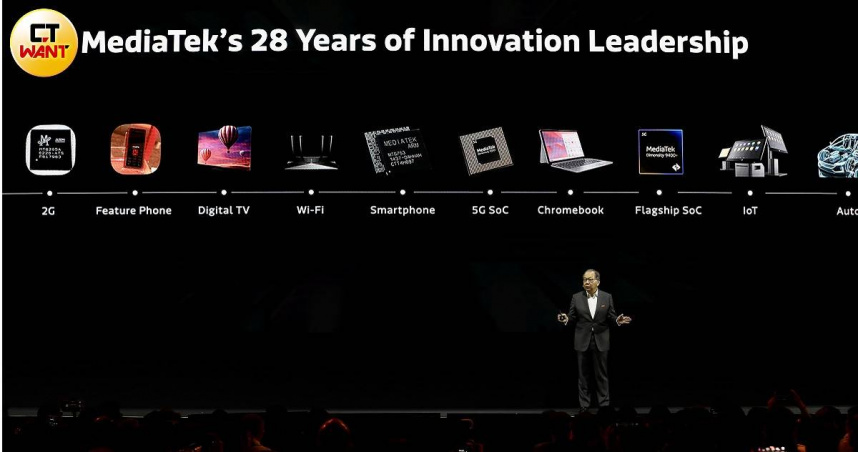 聯發科執行長蔡力行。（圖／方萬民攝）