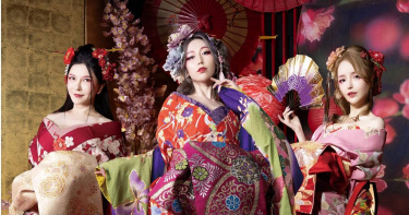 BLACK DIAMOND三位鎮成員佐山愛、沖田杏梨和廣瀨里緒菜將親自與台灣粉絲面對面互動,同時為她們主演的電影《花魁〜SAGA》展開宣傳行程。(圖/無限暢通娛樂提供)