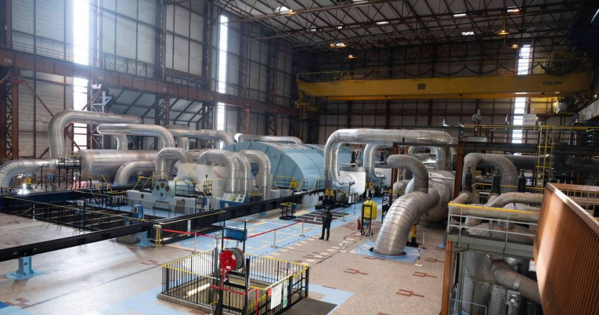 法國北部沿海的格拉沃利納核電廠（Gravelines nuclear power plant）。（示意圖／達志／美聯社）