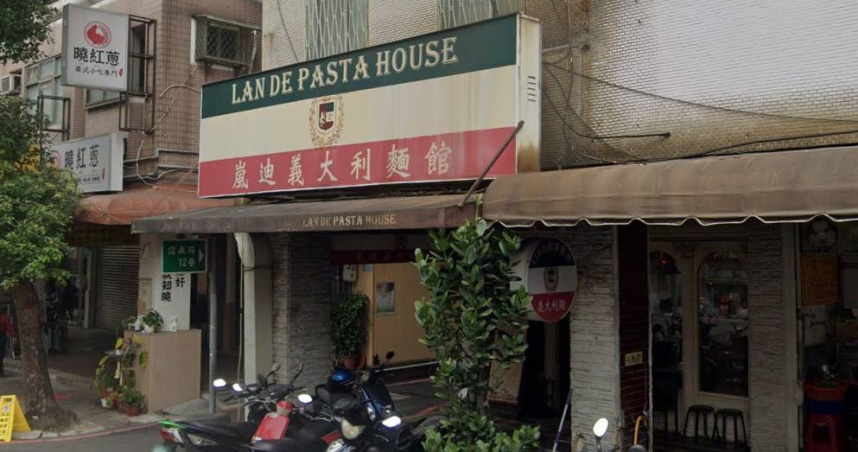 嵐迪義大利麵又爆發食安問題。（圖／翻攝自Google Map）