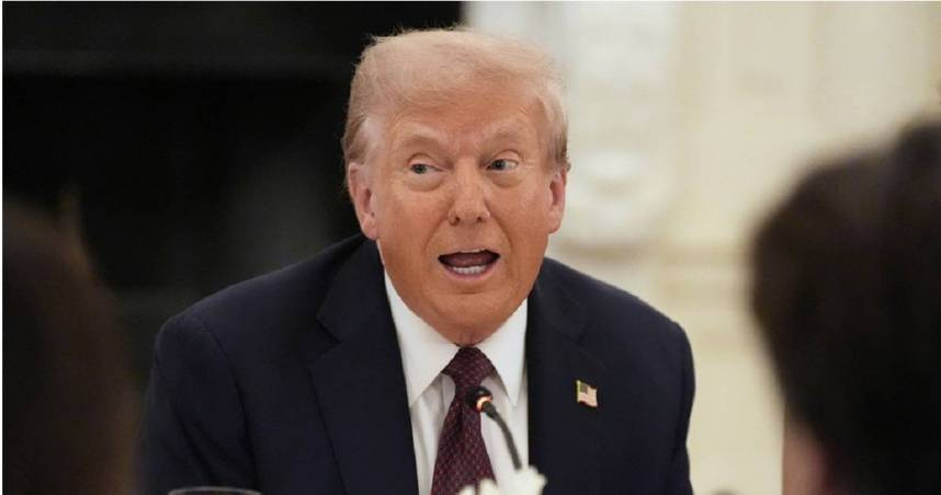 美國總統川普（Donald Trump）透露接替現任主席傑洛姆鮑爾的聯準會主席人選已縮小至四位。（圖／達志／美聯社）