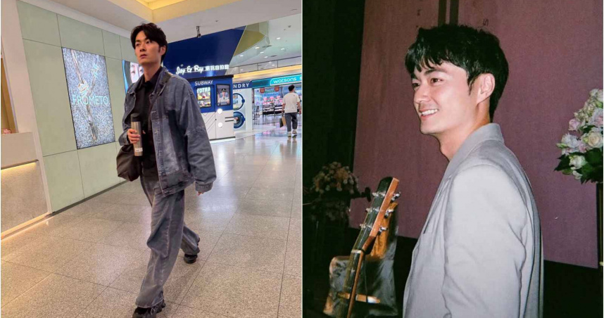 讀者在信義區威秀影城巧遇吳秉宸。（圖／讀者提供／翻攝吳秉宸IG）