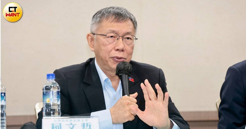 民眾黨前主席柯文哲，民眾黨現任主席盼其回任黨主席並關注判決對政治發展影響。（圖／黃耀徵攝）