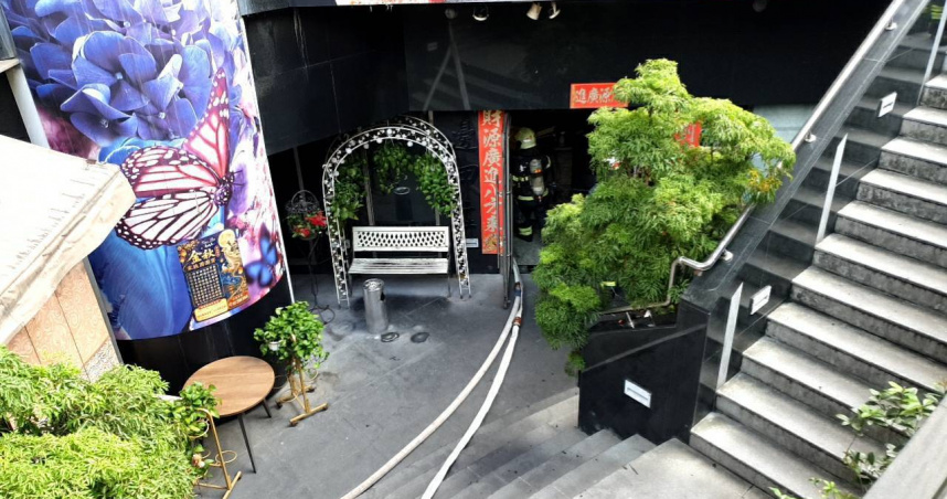 快訊／北市中山區餐廳鍋爐突竄火苗　警消派員急灌救