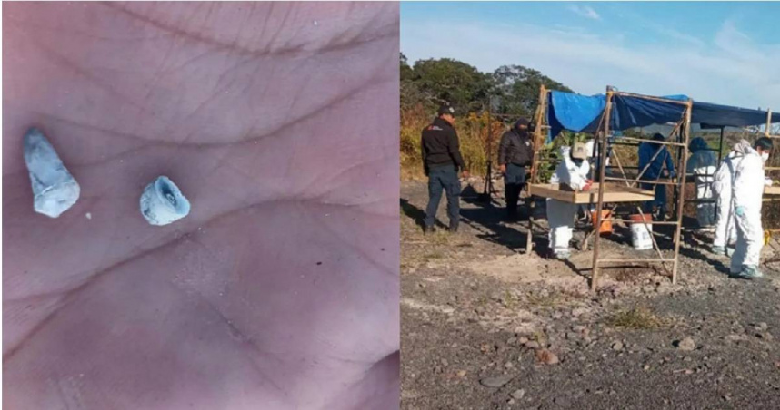 志工組織「全墨西哥尋找遺體」（Buscando Cuerpos en Todo México）在米卻肯州薩卡普市（Zacapu）一處亂葬崗，發現逾1600顆乳牙。（圖／翻攝自臉書／Zacapu）